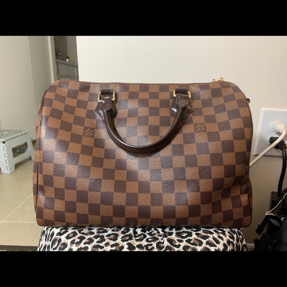 -SOLD- Louis Vuitton Speedy 30 Bandouliere - Picture 2 of 12